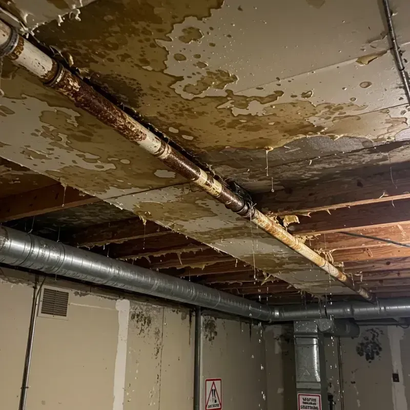 Ceiling Water Damage Repair in Beaver Dam, WI