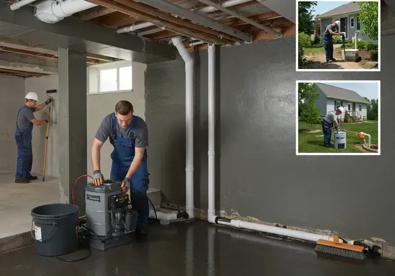 Basement Waterproofing and Flood Prevention process in Beaver Dam, WI